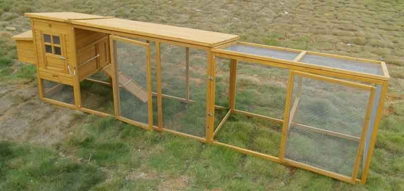 LARGE 13FT COCOON CHICKEN HEN HOUSE COOP POULTRY ARK RUN BRAND NEW ...
