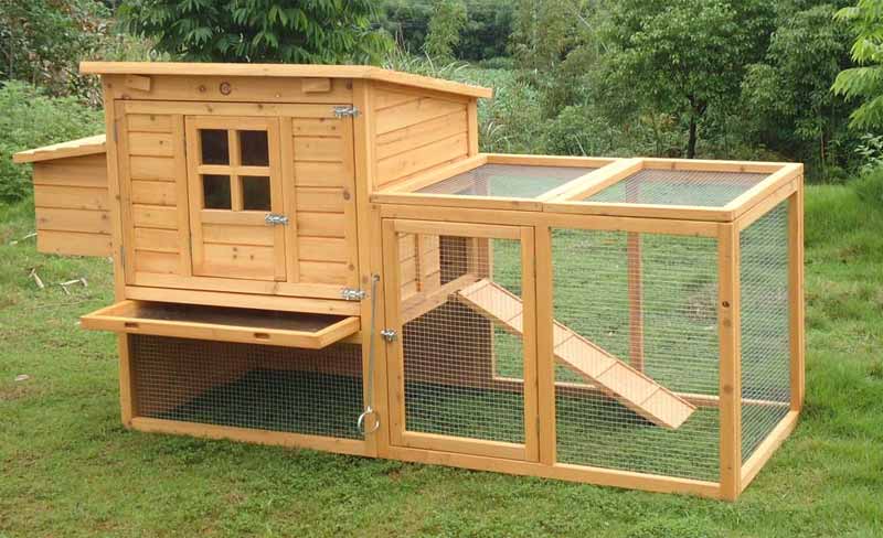Details about LARGE 7FT COCOON CHICKEN HEN HOUSE COOP POULTRY ARK RUN ...